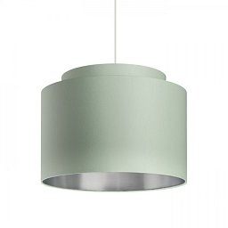 Obrázek pro produkt DOUBLE 40/30 stínidlo Chintz mátová / stříbrná fólie  max. 23W - RED - DESIGN RENDL