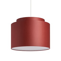 Obrázek pro produkt DOUBLE 40/30 stínidlo Chintz terakota max. 23W - RED - DESIGN RENDL