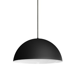 Obrázek pro produkt //  MONROE 50 závěsná matná černá/bílá  230V E27 42W - RED - DESIGN RENDL