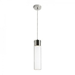 Obrázek pro produkt GARNISH závěsná  čiré sklo/chrom 230V GU10 9W - RED - DESIGN RENDL