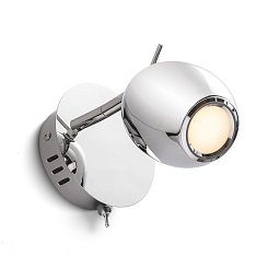 Obrázek pro produkt MOKO nástěnná chrom 230V LED 3W 3000K - RED - DESIGN RENDL