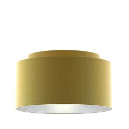 Obrázek pro produkt DOUBLE 55/30 stínidlo Chintz olivová / stříbrná fólie max. 23W - RED - DESIGN RENDL