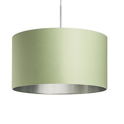 Obrázek pro produkt RON 55/30 stínidlo Chintz mátová / stříbrná fólie max. 23W - RED - DESIGN RENDL