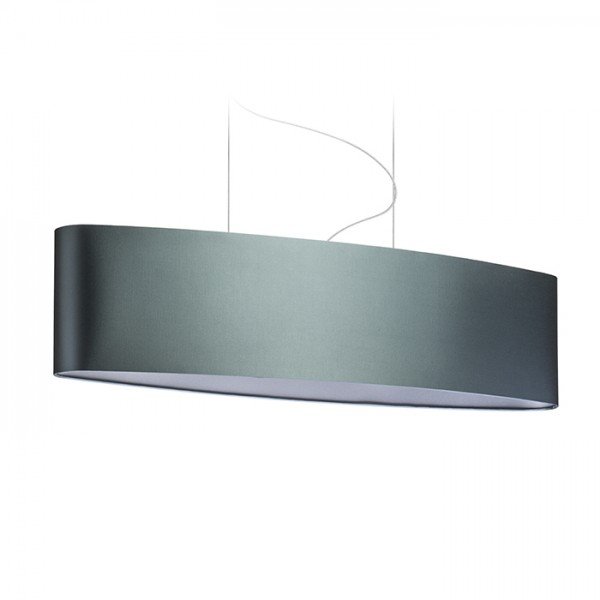 Levně RED R11583 CASUAL 90/22 stínidlo Monaco petrolejová / stříbrné PVC max. 23W - RED - DESIGN RENDL