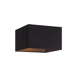 Obrázek pro produkt TEMPO 30/19 stínidlo Polycotton černá / měděná fólie  max. 23W - RED - DESIGN RENDL