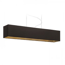 Obrázek pro produkt LOPE 120/22 stínidlo Polycotton černá / zlatá fólie  max. 23W - RED - DESIGN RENDL