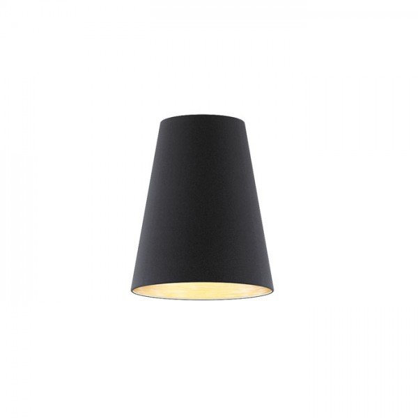 Levně RED R11371 CONNY 25/30 stolní stínidlo Polycotton černá / měděná fólie max. 23W - RED - DESIGN RENDL