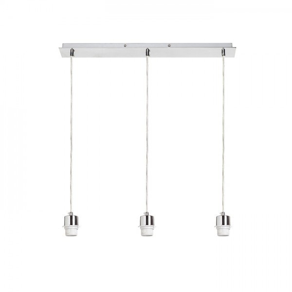 RED R11775 MORE 60 stropní závěsná základna chrom 230V E27 3x42W - RED - DESIGN RENDL