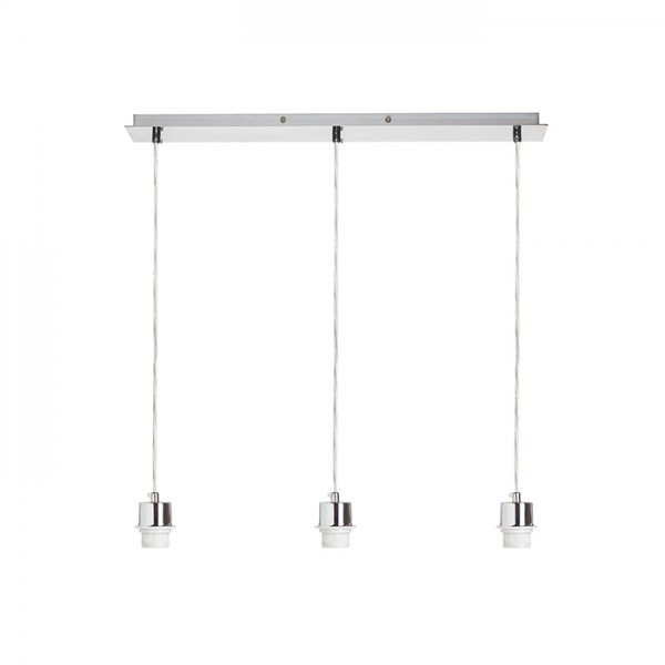 RED R11775 MORE 60 stropní závěsná základna chrom 230V E27 3x42W - RED - DESIGN RENDL (obrázek 3)