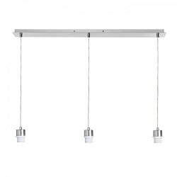 Obrázek pro produkt MORE 80 stropní závěsná základna chrom 230V E27 3x42W - RED - DESIGN RENDL