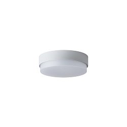 Obrázek pro produkt TRITON 2 stropní/nástěnné průmyslové plastové svítidlo stříbrná / bílá IP65 2x25W E27 (původní kód OS 50110) - OSMONT
