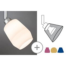 Obrázek pro produkt Stínidlo DecoSystems Vento - satin sklo max. 50W - PAULMANN