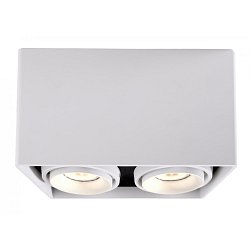 Obrázek pro produkt Stropní svítidlo Mona II 2x50W GU10 bílá - DEKOLIGHT