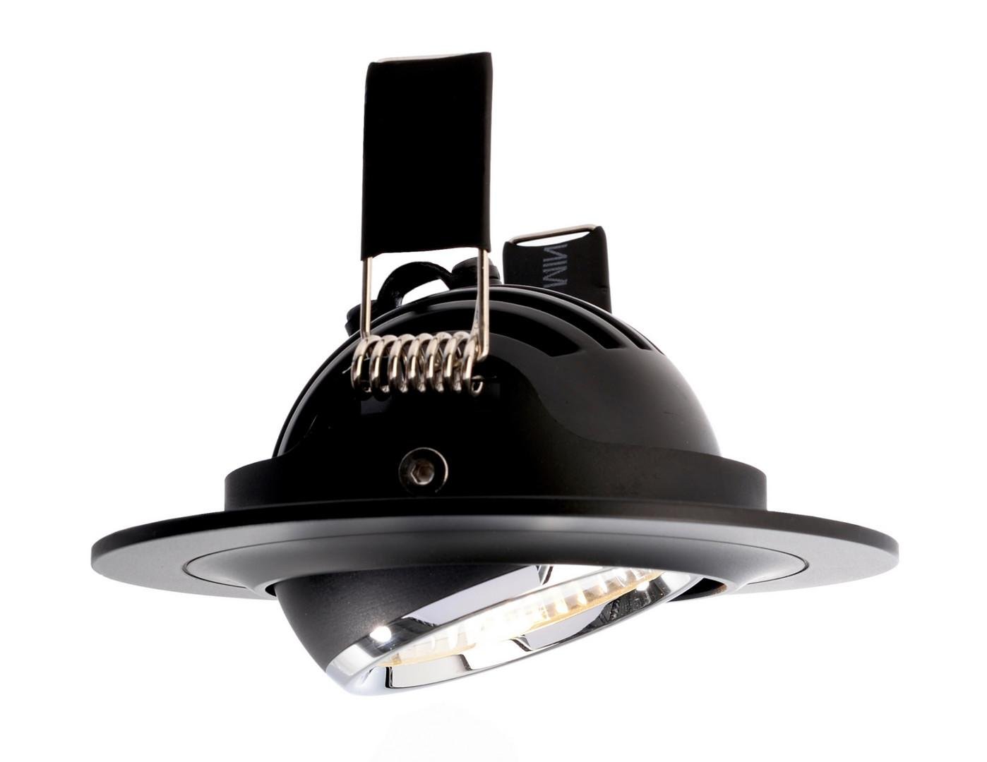 Obrázek produktu Zápustné svítidlo Saturn černé 8W LED 2700K 550lm - LIGHT IMPRESSIONS 3 Obrázek produktu Zápustné svítidlo Saturn černé 8W LED 2700K 550lm - LIGHT IMPRESSIONS 3