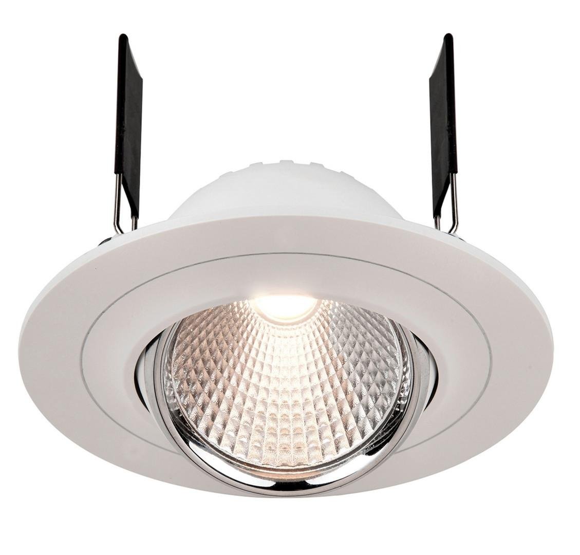 Zápustné stropní svítidlo Saturn bílá  8W LED 4000K 580lm - LIGHT IMPRESSIONS Obrázek produktu Zápustné stropní svítidlo Saturn bílá  8W LED 4000K 580lm - LIGHT IMPRESSIONS