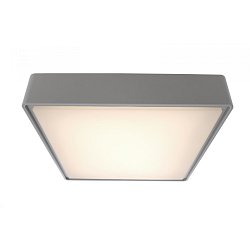 Obrázek pro produkt Stropní svítidlo Quadrata II šedé 16W IP65 3000K 700lm - DEKOLIGHT