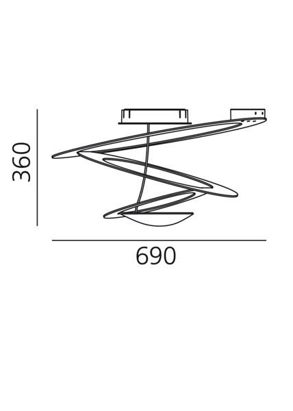 AR 1255110A Pirce Mini stropní LED - 3000K - bílá - ARTEMIDE (obrázek 6)