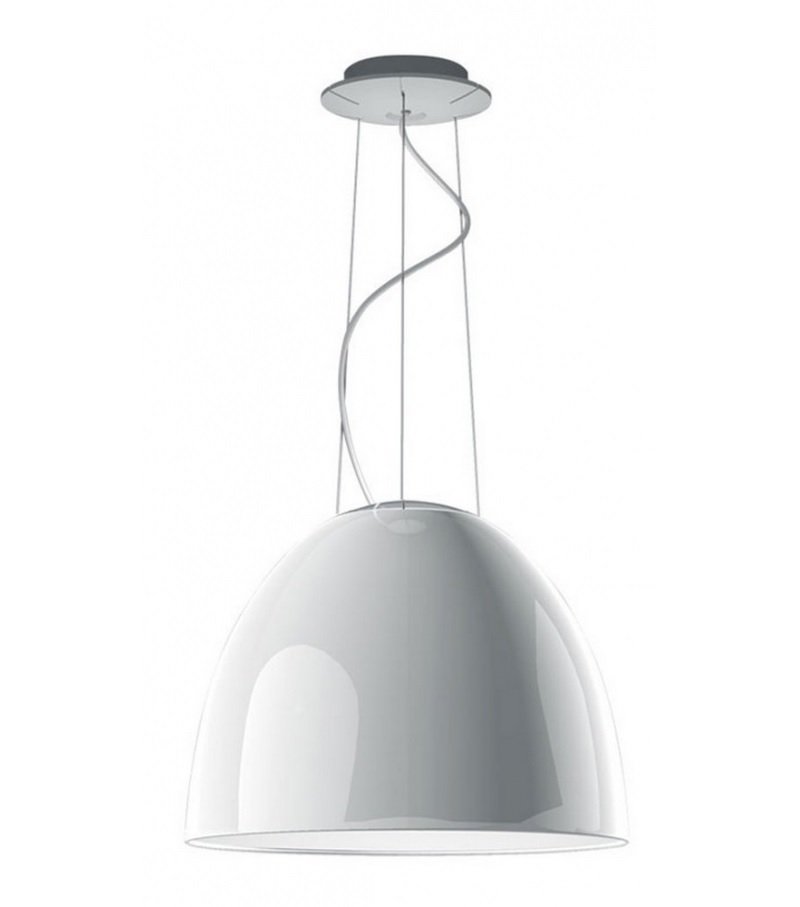 AR A244900 Závěsné svítidlo NUR MINI GLOSS halogen 150W bílé - ARTEMIDE