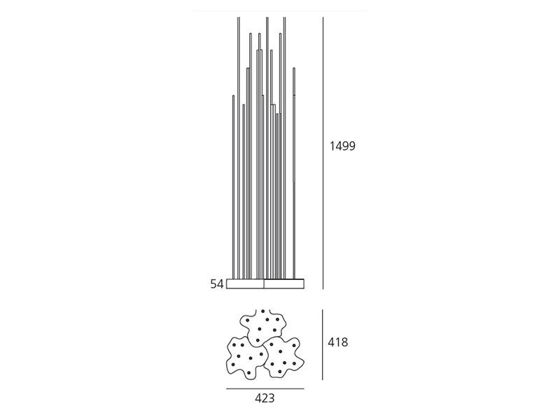 AR T087700 Reeds IP67 Triple - ARTEMIDE (obrázek 7)