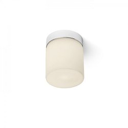 Obrázek pro produkt ESICA CYL stropní opálové sklo/chrom 230V LED 6W IP44 3000K - RED - DESIGN RENDL
