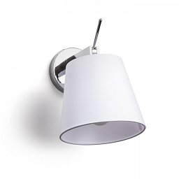 Obrázek pro produkt JERSEY nástěnná bílá chrom 230V E27 42W - RED - DESIGN RENDL