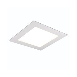 Obrázek pro produkt Zápustné svítidlo DISC hranaté bílé LED 8W 3000K 120x120mm hranaté - KOHL-Lighting (starý kód: KHL K50210.W.3K)