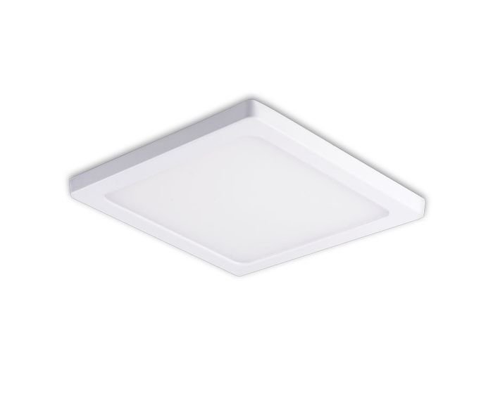 KHL K50601.01.RF.WH-WH.OP.ST.8.40 Zápustné svítidlo TINY hranaté bílé LED 8W 4000K 88x88mm kulaté - KOHL-Lighting (starý kód: KHL K50601.W.4K)