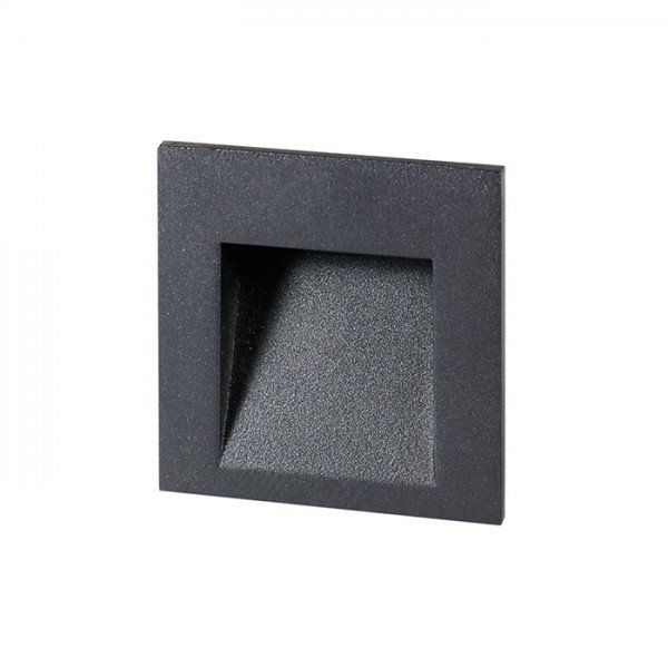 Rendl R12015 TESS SQ zápustná antracitová 230V LED 3W IP54 3000K