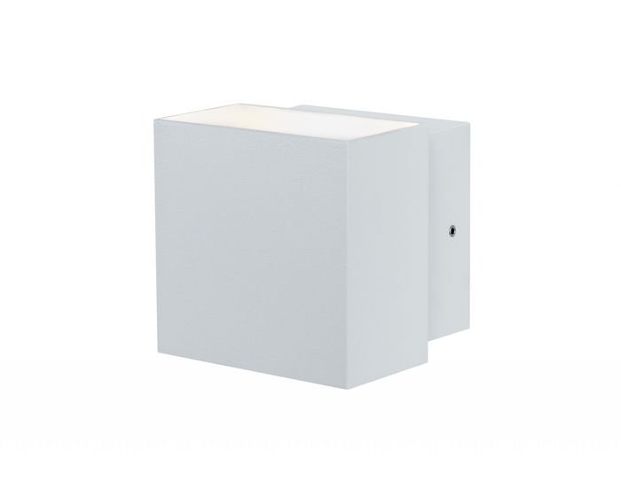 P 18003 Nástěnné svítidlo LED Cybo hranaté 2x3W bílá 100x100mm, 355lm, 2700K - PAULMANN