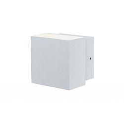 Obrázek pro produkt Nástěnné svítidlo LED Cybo hranaté 2x3W bílá 100x100mm, 355lm, 2700K - PAULMANN