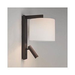 Obrázek pro produkt Nástěnná základna Ravello bronz 1x40W E27 a 1x2W LED (starý kód: AST 7459) - ASTRO Lighting