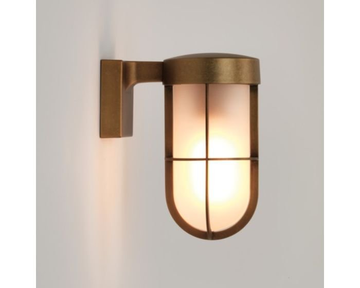 Levně AST 1368008 Venkovní nástěnné svítidlo Cabin Frosted Wall 1x60W E27 antik (starý kód: AST 7850) - ASTRO Lighting