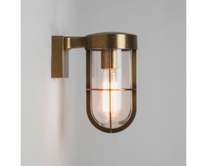 Levně AST 1368003 Venkovní nástěnné svítidlo Cabin antik 1x60W E27 IP44 (starý kód: AST 7559) - ASTRO Lighting