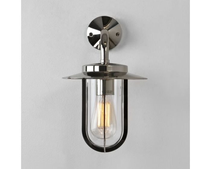 Levně AST 1096001 Venkovní nástěnné svítidlo Montparnasse nikl 1x60W E27 (starý kód: AST 0484) - ASTRO Lighting
