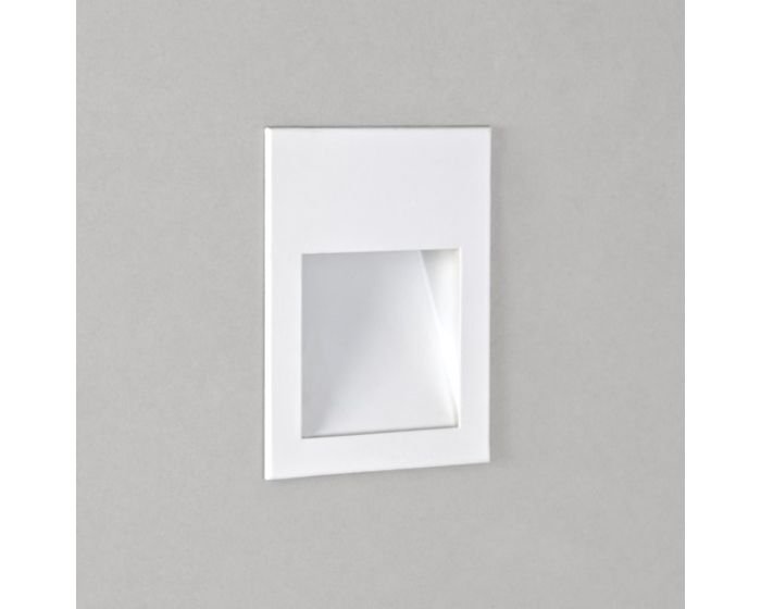 Levně AST 1212033 Vestavné nástěnné svítidlo Borgo 54 bílé 1x1W LED 2700K (starý kód: AST 7545) - ASTRO Lighting