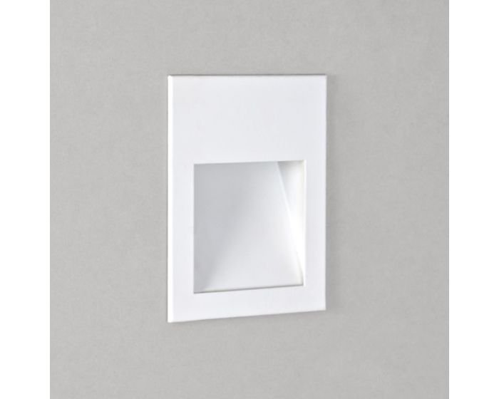 Levně AST 1212024 Vestavné nástěnné svítidlo Borgo 90 bílé 1x2W LED 2700K (starý kód: AST 7530) - ASTRO Lighting
