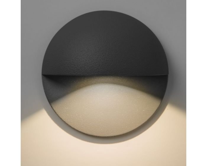 Levně AST 1338001 Venkovní nástěnné svítidlo Tivoli LED černá 1x2W IP65 (starý kód: AST 7264) - ASTRO Lighting