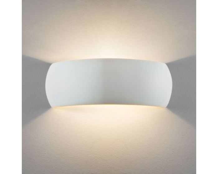 Levně AST 1299002 Nástěnné svítidlo Milo 400 bílé 1x60W E27 (starý kód: AST 7506) - ASTRO Lighting