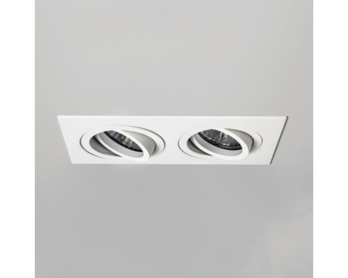 Levně AST 1240032 Bodové svítidlo Taro Twin protipožární bílá 2x50W GU10 (starý kód: AST 5710) - ASTRO Lighting