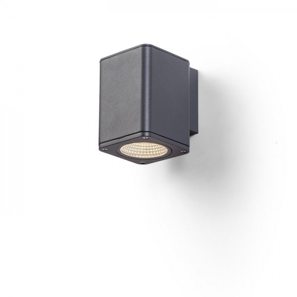 RED R11964 MIZZI SQ I nástěnná antracitová 230V LED 12W IP54 3000K - RED - DESIGN RENDL