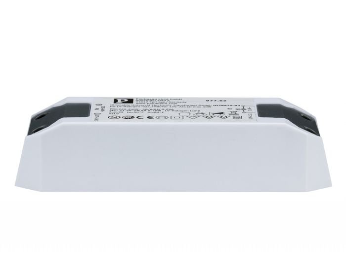 P 97762 Elektronický transformátor Halo+LED (0-50W halo, 0-30W LED) bílá - PAULMANN (obrázek 3)