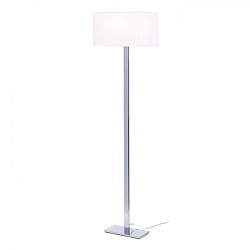 Obrázek pro produkt PLAZA stojanová bílá chrom 230V E27 42W - RED - DESIGN RENDL