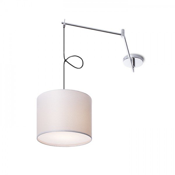 RED R11978 BROADWAY závěsná s ramenem bílá chrom 230V E27 42W - RED - DESIGN RENDL (obrázek 3)