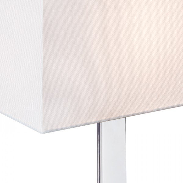 RED R11983 PLAZA M stolní bílá chrom 230V E27 42W - RED - DESIGN RENDL (obrázek 2)