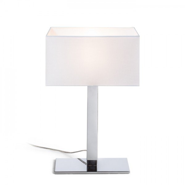 RED R11983 PLAZA M stolní bílá chrom 230V E27 42W - RED - DESIGN RENDL (obrázek 4)