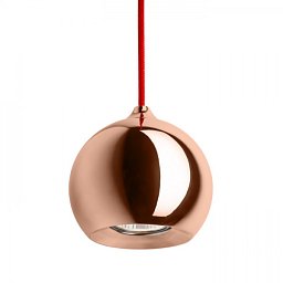 Obrázek pro produkt DESTY I závěsná červená měď 230V GU10 50W - RED - DESIGN RENDL