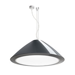 Obrázek pro produkt ROND 80 závěsná antracitová 230V LED 25W 4000K - RED - DESIGN RENDL