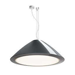Obrázek pro produkt ROND 80 závěsná antracitová 230V LED 25W 3000K - RED - DESIGN RENDL