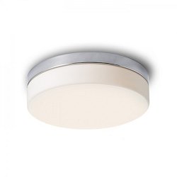 Obrázek pro produkt AWE 33 stropní opálové sklo/chrom 230V LED 21W IP44 3000K - RED - DESIGN RENDL