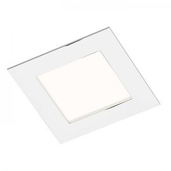 Obrázek pro produkt SLENDER SQ 8 zápustná chrom 230V LED 3W 3000K - RED - DESIGN RENDL